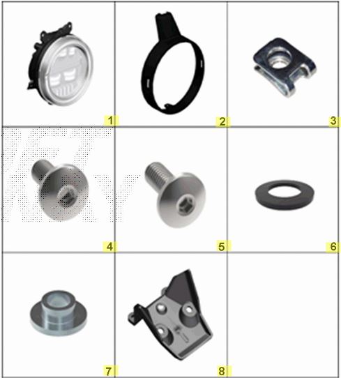 Accesorios Para Motos Zontes De 125 Y 310cc Recambio Original Zontes