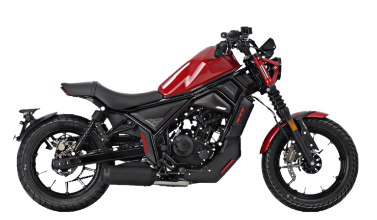 Moto custom urbana Zontes C125 en Zontes Barcelona